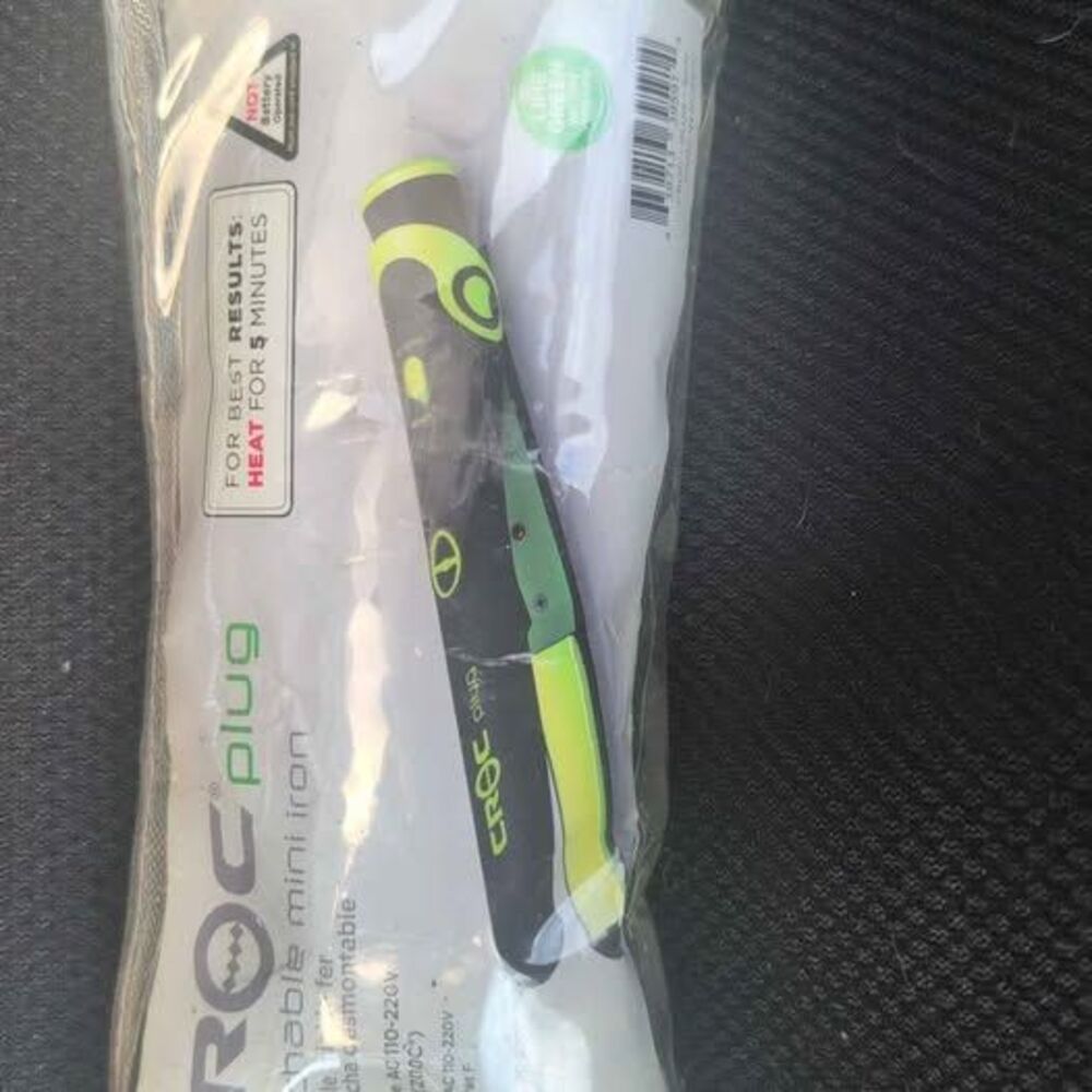 Croc Plug Detachable Mini Iron Lime Green